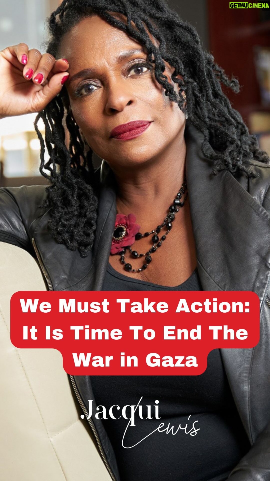 Jacqui Lewis - 532 Likes - Today is April 7th.
We are in our 6th month of genocidal war crimes in Gaza. An estimated 33,000 Palestinians killed.
There is no justifying the obliteration of entire people.
Call Biden at 202-456-1111 from 11 AM-3PM Tuesday-Thursday and leave a message on White House Comment Line. Demand a Ceasefire. Every message must be heard. Use your voice. Let’s pray with ACTION.
Enough is enough.
#Ceasefire #FierceLove #LovePeriod #Releasehostages #ProgressiveChristianity #EndWar #StopHate