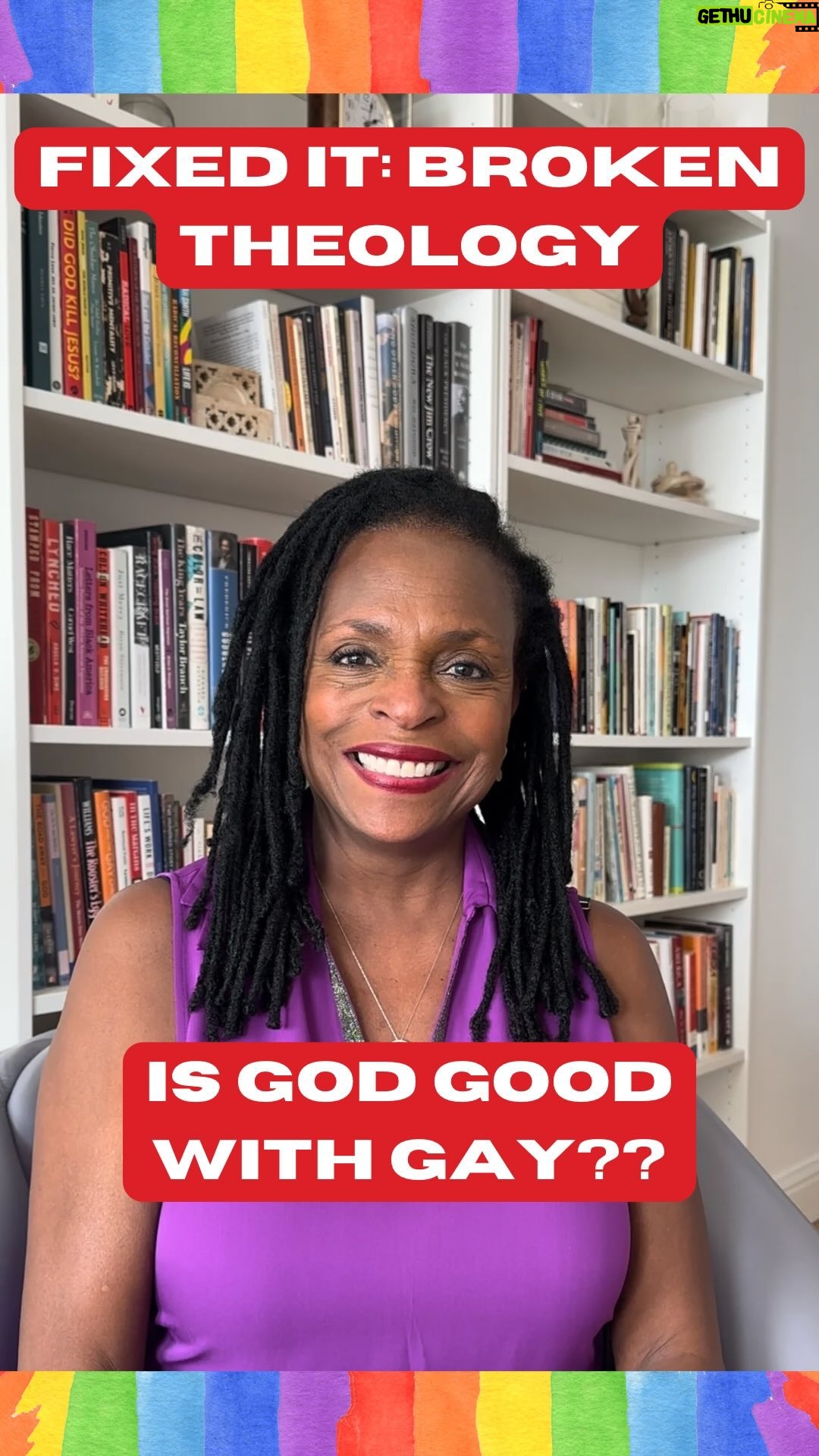 Jacqui Lewis - 2.3K Likes - Is God Good With Gay? As we head into Pride Month I want to be absolutely clear: YES, God is good with gay. And YES, our queer siblings are holy. 🏳️🌈🏳️⚧️❤️
We have to remember that the Bible is a historical and political text written through the lens of the culture of the time period it was written in. The six texts that seem to condemn queerness are no more relevant today than the texts that forbid us from eating pork– and I know MANY a Christian who is not ready to give up their barbecue ribs at the cookout 😉. We have to stop using outdated texts to justify hate and exclusion.
Watch my reel for more!
#FixedItBrokenTheology #FierceLove #LovePeriod #RevDrJacquiLewis #ProgressiveChristianity #FaithfullyLGBT #PrideMonth #Pride2024 #Trans