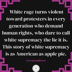 Jacqui Lewis Instagram - America has a problem, indeed.

May we never stop speaking truth to power. 

May we free ourselves of the lie so that we can build the land of freedom that we claim to be, but never have been for anyone (starting with our indigenous siblings). What affects one of us affects all of us. 

And oh how beautiful we could all be together ❤️✊🏾

#BlackAllWays #AlwaysBlack #BlackHistoryMonth #GodIsLove #FierceLove #RevDrJacquiLewis