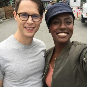 Jade Eshete Instagram - Ask #farahblack and #dirkgently anything you want TONIGHT at 8 PM EST for #askdirk before Episode 4 airs on #bbca at 9 PM where we will be live tweeting !!!😎🔥🙌🏿 Can’t wait to see you there!!