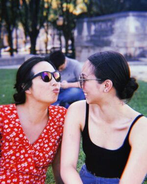 Jade Ma Instagram - Spent five days consuming copious amounts of wine and cheese and croissants🍷🇫🇷🥐