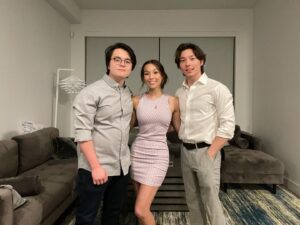 Jade Ma Instagram - didn’t know nice photos with my brothers were possible but here we are, so enjoy?

good luck at university kiddos, you’re still 12 in my eyes :3
