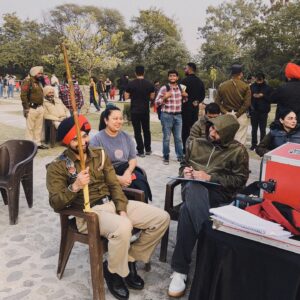 Jagdeep Sidhu Instagram - Bhut ho gaya chol mol , Doomna Dangar kathe taan directer kol v ni behnde, aapas ch taan behna hi ki jaldi asli roop samne aaun lagya aa ..😈👽 👻 🥊 Trailer 🔜 ♥️🧿 #jattandjuliet3 #27june . @diljitdosanjh @neerubajwa