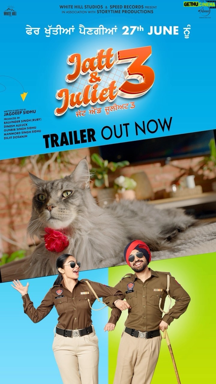 Jagdeep Sidhu - 9.1K Likes - Shukar 🙏🧿 . Eh taan oh pal aa jida main kade sufna v ni dekhya c . Sufna taan #jattandjuliet ch Assitent banan da dekhya c . odo kini waar rab aage minta karniya v koi taan raah bana de Anurag baai tak .. ode naal naraz v hona v edda v main ki mang laya … par ode kol sade to better plan hunde aa . Oh jo karda changa karda 😇🙏. One meri Qismat ch Assitent ni Director ban na likhya c #jattandjuliet da . @anurag_singh_films bai di rees taan ni kar sakda 🙏 . par koshish kiti aa ona di legacy nu barkaraar rakhan di . Hopefully thonu pasand aauga trailer ♥️🧿. Baba sab de sufne pure kare 😇🙏 @diljitdosanjh @neerubajwa @jaani777 @jasminbajwa22 @manmordsidhu @gunbir_whitehill @dineshauluck @bpraak @pindi_ala @officialranaranbir @bnsharma_official @monty_the_maine_coon