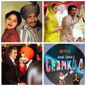 Jagdeep Sidhu Instagram - Chamkila 🪕📻. kalle Chamkile di ni har artist 👩‍🎨 di kahani hai eh . Jiven lakha koyalya cho ek heera 💎 ban da .. oven hi kalakaar hunda . Te heera banan layi bhut kuchh handonda te sehan karda . kine saala di tapasya hundi aa kalakaar di . fer kite odi Rehmant de 4 saal aaunde aa oh, jo sab nu dikh de aa . Aaj 35 saal ho ge ode gaane taan aaj v wajno band ni hoye .. fer ki milya onu maar ke ? Kalakaar da dil dukhona te saadh de soti maari ek barabar aa . oda lekha taan dena pena …. jinu rab ne mohar la ke bhejhya na , onu commenta ch sada dita judgment kise ginti ch ni …. bhut sohni film 🎥 . @imtiazaliofficial sir 😇🙏 .  @diljitdosanjh baai sohna chamkila @parineetichopra sadgi 🍀 . sari team nu mubaaraka 🤗❤️ .