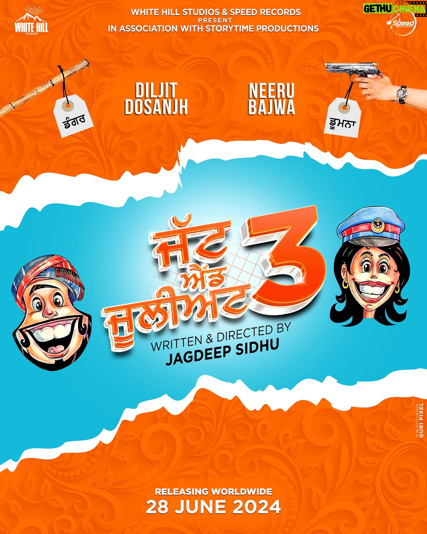 Jagdeep Sidhu - 12.2K Likes - Jido Jatt & Juliet aayi c ššā¦ jeda sufna lay k mumbai diya sadka te fir de c ess film ne oh mukaam šÆ hor ucha kar ta c .. sach puchho taan odo manzil enni door lagdi c v pata ni kido pahuncha ge othe .. mann ch ek reejh hundi c v koi ess team da hissa bana de .. eh duawan mang da reha v anurag sir nu Assist karan da mokka mil je ..⦠par edda miracle likh ta one meri qismat ch š„¹š .. baba sab de sufne pure kare šš. @anurag_singh_films need your blessings sir .. main apni puri koshish karu ga thodi legacy kaayam rakhan di . @dheerajkedarnathrattan @amberdeepsingh bhut pyar satkar baai ā¤ļøšThankyou team believing in me @diljitdosanjh @neerubajwa @gunbir_whitehill @manmordsidhu @speedrecords @jaswinderbhalla @bnsharma_official @officialranaranbir @dineshauluck @satvindersinghkohli @whitehillstudios
@officialstorytimeproductions
