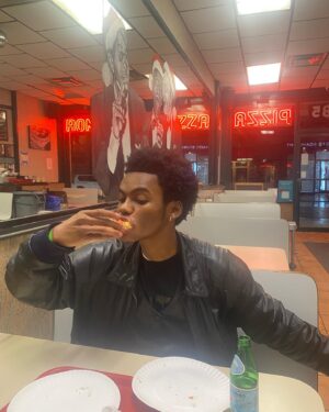 Jahi Di'Allo Winston Instagram - me see pizza me eat pizza 

Happy Birthday @shahadi !!! ❤️ you