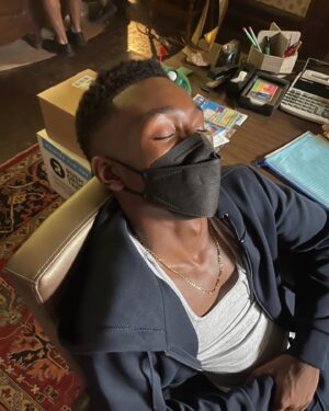 Jahi Di'Allo Winston Instagram - I’ve been trying to post bts all week! lmaooo 

I just wanted to say thank you so much to everyone who has watched We Have A Ghost and made it number 1 on @netflix !!! This movie was so much fun to make (as you can see lol), I appreciate the awesome messages from people who have watched the movie with their families and enjoyed it together…Means the world. Keep streaming! 🤍👻