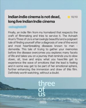 Jaideep Ahlawat Instagram - The fan reviews are in, and they are as heartfelt as Three Of Us 💛🍂

What did you think of the movie? 🤔

🎬: 
Three of Us | Netflix
