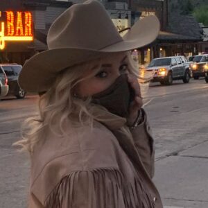 Jaime Bergman Instagram - Wild Wild West 😷