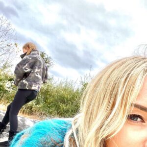 Jaime Bergman Instagram - Always 2 steps ahead ❤️#parenting #hardestjob #bestjobever #mypurpose