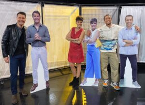 Jaime Cantizano Instagram - Lo veo todo doble… @miriammoreno_tve @marcsala #Mañaneros @rtve