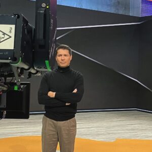 Jaime Cantizano Instagram - Un segundo antes de que te den el “dentro”#mañaneros @rtve #tv #television