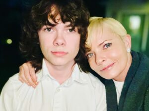 Jaime Pressly Instagram - Happy 17th Birthday to my Dezi James! Where does the time go? I can’t believe it’s been 17 years since I got to bring you home from the hospital on my very first Mother’s Day. Best gift ever. I love you to the moon and back a thousand times and then some. #happybirthday #iloveyou #mothersday #baby