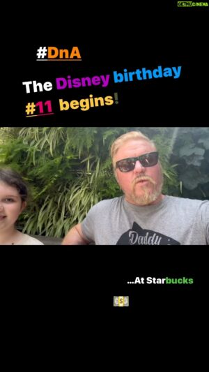Jake Busey Instagram - Daddy ‘n Autumn hit Disney money pit for birthday 11!