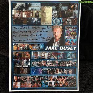 Jake Busey Instagram - Thank you Danielle W.! Such a sweet collage you made. And a nice reminder of my career. I’m sorry I haven’t thanked you sooner!