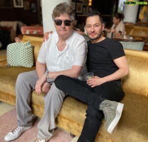 Jake Graf Instagram - This week 4 years ago, Jake and I were on our Babymoon in Miami, enjoying a brief last break together as a twosome, while we waited for our Millie to arrive.

I was very ill for the first few days, unaware of why I couldn't taste or smell anything, and we watched as the world began to shut down around us. 

Jake and I got back on one of the last flights home from the US, arriving in Ireland soon after as travel bans came in, getting to Belfast many weeks ahead of Millie's birth, but grateful to be there. 

So much has happened in 4 years, but that last week with friends in the sun, awaiting our daughter's birth before the world imploded, will always remain etched in my memory. 

#sun #miami #couple #holiday #babymoon #lgbt #trans #family