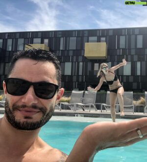 Jake Graf Instagram - Now that our lives (and our Instagram feeds!) have been completely taken over by our kids, it's important to remember who we were before we became a family of 4.

We're off to New York together next week for our first twosome trip since Paris last September. Cannot wait for some quality time with my lady.👩🏼‍🤝‍👨🏻🥩🥂

#couple #transcouple #love #lgbt #nyc #travel #travelinfluencer #usa