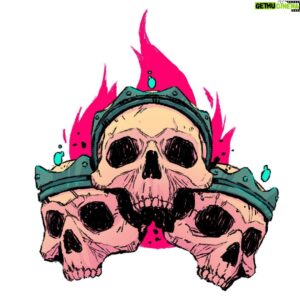 Jake Wyatt Instagram - One of the stickers coming next month in my drop from @artdropclub. You can sign up thru Feb 28th, link in my bio.