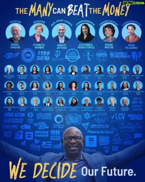 Jamaal Bowman Instagram - They've got the money, we've got the many. And the many will always beat the money.

While AIPAC's MAGA funders break spending records, we're breaking our volunteer records to get out the VOTE! #WeDecide our future. Not MAGA. Not money. Us.

Join us at the link in my bio.