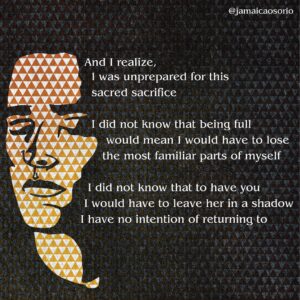 Jamaica Heolimeleikalani Osorio Instagram - The poet’s endeavor is to articulate what cannot otherwise said with the hope of creating resonance. This is all done at the incredible risk of being wholly misunderstood. 

I feel this more now than ever. 

Background graphic by my love @malialia ❤️