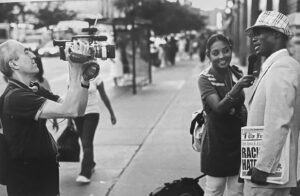 Jamel Shabazz Instagram - A few reflections from my series on Harlem. 
I started documenting Harlem during the early 1980s and have been photographing it ever since. 
#harlem 
#harlemphotography 
#documentaryphotography 
#streetportraiture 
#streetphotos
#jamelshabazz