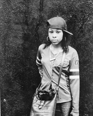 Jamel Shabazz Instagram - Frozen moments in time.
Making Eye Contact 💥
#streetportrait 
#streetportraiture 
#faces
#blackandwhiteportrait 
#photography 
#snapshots 
#jamelshabazz
#eyes