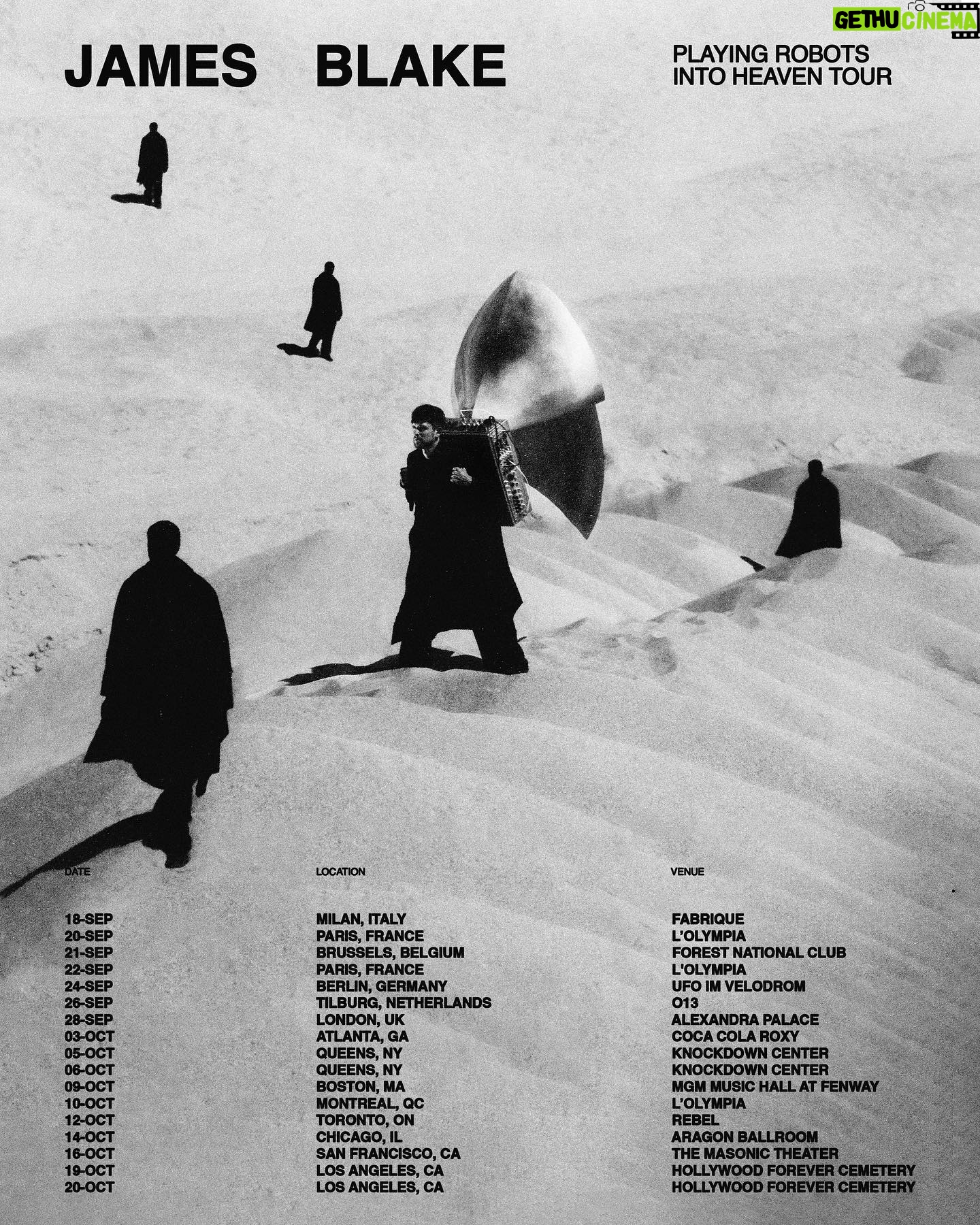 James Blake - 17.6K Likes - Less than a week until the Playing Robots Into Heaven Tour. See you there. Tickets available now.