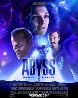 James Cameron Instagram - Experience James Cameron’s The Abyss: Special Edition, now remastered in 4K. In theaters for one night only on December 6.