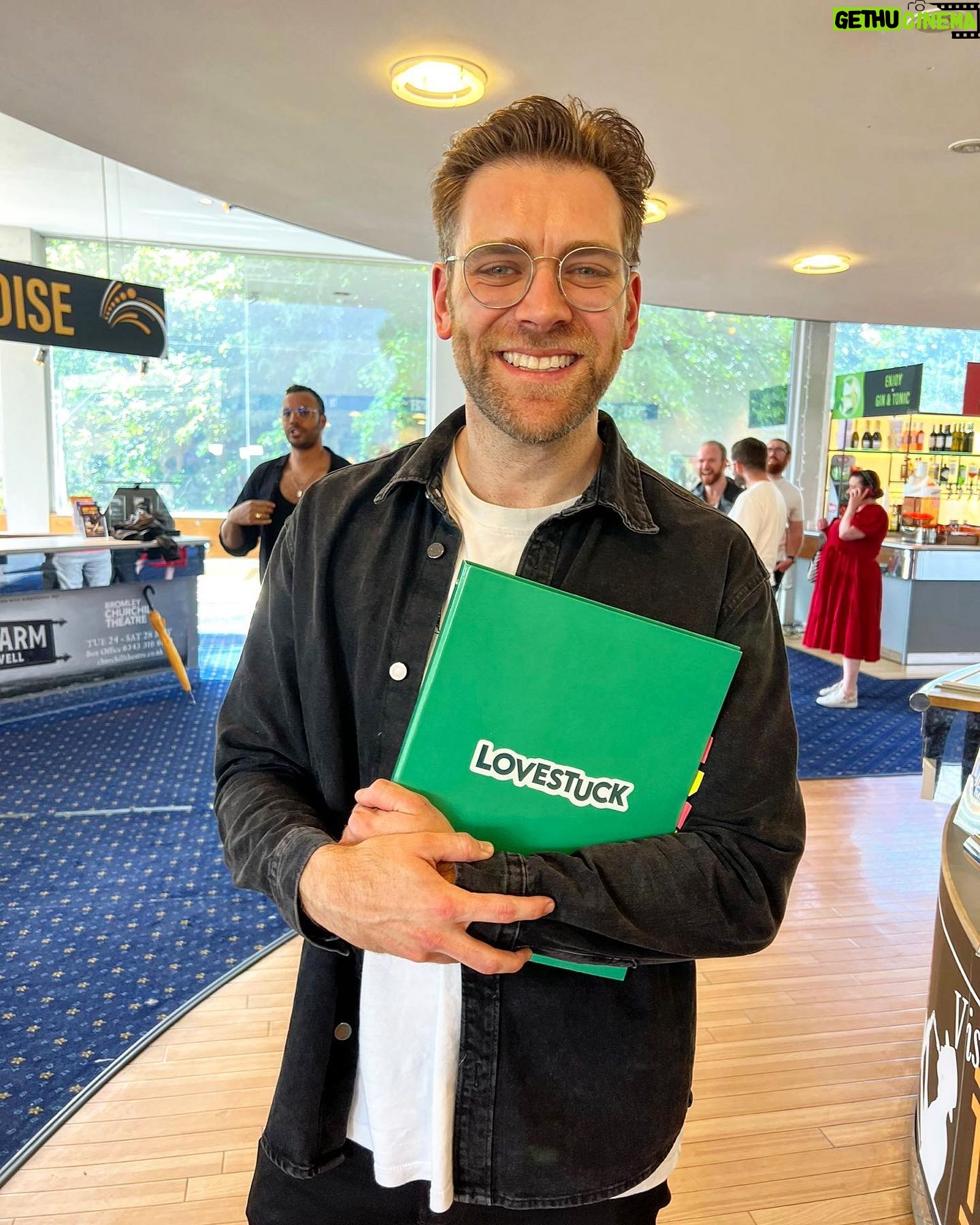 James Cooper - 4.1K Likes - If I only ever did this @lovestuckmusical workshop week, I would die happy*. Cannot believe how lucky I have been to work with the most talented people (including @bryn.christopher who I wrote the music and lyrics with, wandering around in the background 🤣) Two things I’ve learnt about getting a creative project off the ground over the years (ignore at will). 1) Start where you are - look around you and think about how you can imaginatively and realistically use the resources at your disposal. Often, starting with less sparks the most creativity. 2) Be PATIENT (have to tell myself this one all the time) - don’t rush it! Take some time to get it right because it will be so much more valuable and fulfilling if you do. 👍🏻
*This is a lie. I want it in a theatre.
📸 @thisisalicelevine