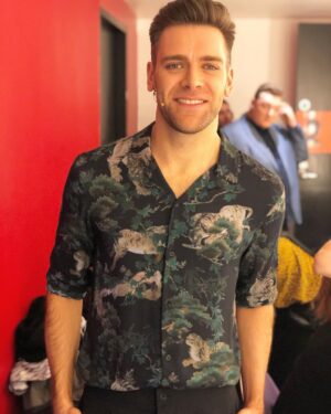 James Cooper Instagram - Thought I’d treat myself to a new blouse for HBO