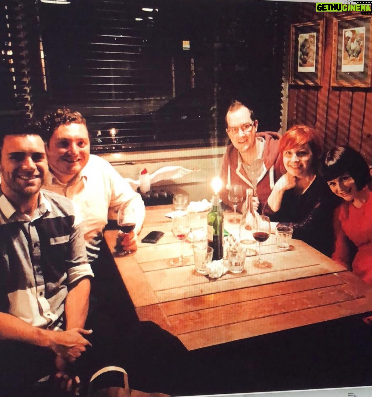 James Cooper - 11K Likes - Found this pic from December 2014 when Jamie read us Rocky Flintstone’s “literature” for the very first time (shout out to our friends Nat & Alex 🤣). Little did we know this night would change our lives forever. 430 million downloads later, MDWAP has been the most incredible ride and, while I’m emosh, it feels like the perfect time to end it. Thank you to everyone who has listened, come to a live show, watched the @hbo special, bought the book or even drank those beers we made. Can’t wait for you to hear the finale ♥️