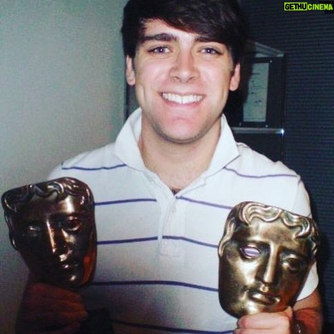 James Cooper - 3.3K Likes - 10 years ago, when I had a head shaped like the moon and clearly thought upturned collars were cool, I used to steal other people’s BAFTAs and pretend they were mine. But TODAY, we actually got nominated for a BAFTA for ‘Eating With My Ex’ 😱😱😱 Fingers crossed, team! @kathebden @paddyspoon @flobub @warrentennyson @iandsmiff @uncleegor