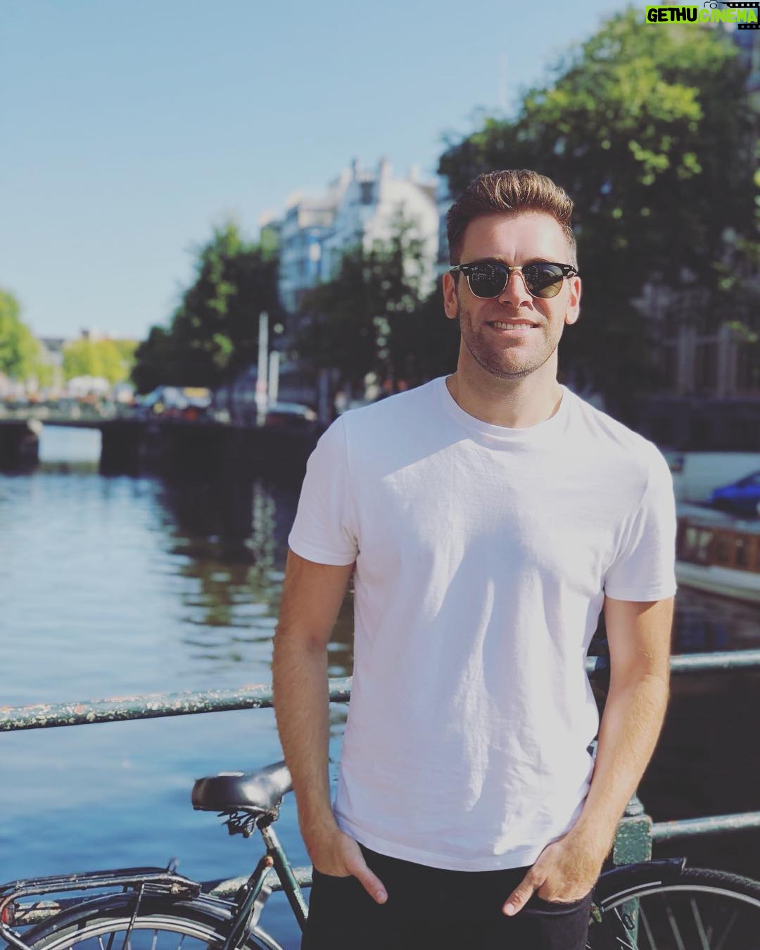 James Cooper - 5.4K Likes - Amsterdammmmm - thanks for finding us somewhere to rest our heads @hotelsdtcom. (📸 by Ms Jamie Morton @uncleegor) #PornoLive #Ad #WeWhoTravel