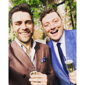 James Cooper Instagram - Feel like I’m in a Richard Curtis movie wedding. Congrats Josh & Tiggy aka #Jiggy