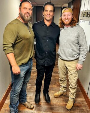 James Cox Instagram - Had a blast tonight with these two great guys. Blue ridge family @johnschaech and @graysoncrussell . Big thanks to @realdbsweeney for having us. Grayson and I were very proud of our performance and bringing a vets script to life. Thanks to @creativets for having us part of this amazing experience. 

Surround yourself with good people and people who push you to do better. 

#actor #acting #film #movies #tv