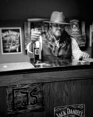 James Cox Instagram - What will it be my friend? 
 
  Whiskey or Beer? 

#cowboy #western #outlaw