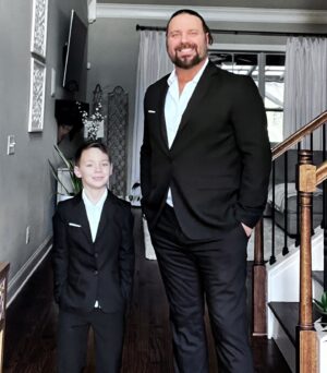 James Cox Instagram - Heading to @hocnashville for a little magic and Sunday brunch with this cool cat. My son is definitely way cooler than me.