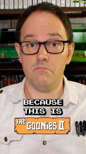 James D. Rolfe Instagram - Remember that from Goonies? No? Well this is Goonies 2! Have you watched the latest AVGN on Goonies 1 & 2 yet? https://youtu.be/rrlJKhutYvI?si=j6yCsaQiDIh2rCWz

#avgn #angryvideogamenerd #goonies