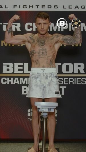 James Gallagher Instagram - THE GRUDGE MATCH IS SET! ✅ 

James Gallagher vs. Leandro Higo goes down tomorrow night! 🔥

Presented by @thatprizeguy 🤝

#BellatorBelfast | TOMORROW 1PM ET | SSE Arena, Belfast 🎟️ On Sale NOW. Link in bio
