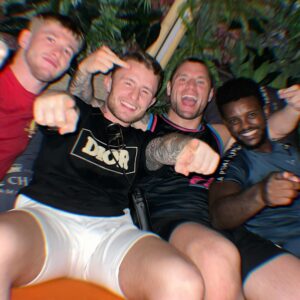 James Gallagher Instagram - He that’s not with me is against me!

@kiefercrosbie_mma 
@strabanimalmma 
@gerharrismma
