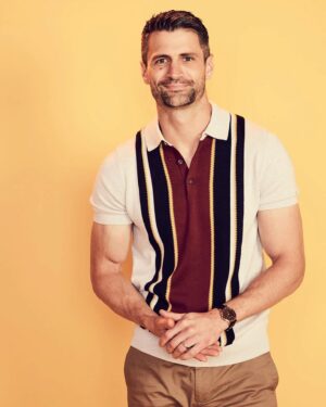 James Lafferty Instagram - @hollywoodreporter 
@atxfestival 
@styledbylmc 
@everyoneisdoinggreat 
☺️