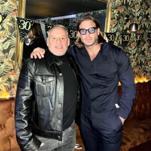 James Lock Instagram - With East londons finest and my best friend! ❤️