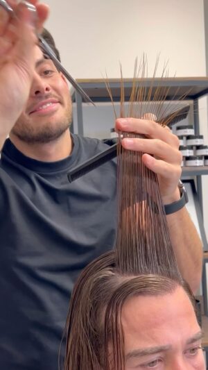 James Lock Instagram - Nothing says new year like a new look. @jameslock__ going for the chop today @jordanbrookhair @intothebarbershop 

What do we think of the end result? 

💇🏽‍♂️💈✂️

#barber #mensgrooming #transformation