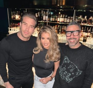 James Lock Instagram - Always a pleasure with these two! Great night with great company ❤️