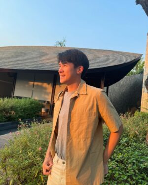 James Ma Instagram - Happy belated songkran 💦😁😎☀️🥵