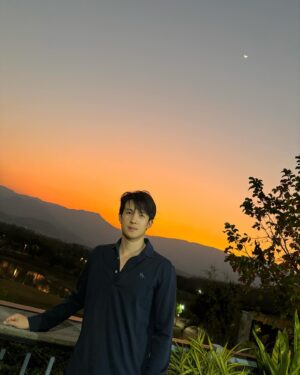 James Ma Instagram - 🌅 🌙 ⛰️ goodnight 😌