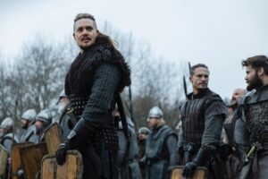 James Northcote Instagram - First Look…7 Kings Must Die on @netflix 14th April ‘23 - photos @marcellpiti