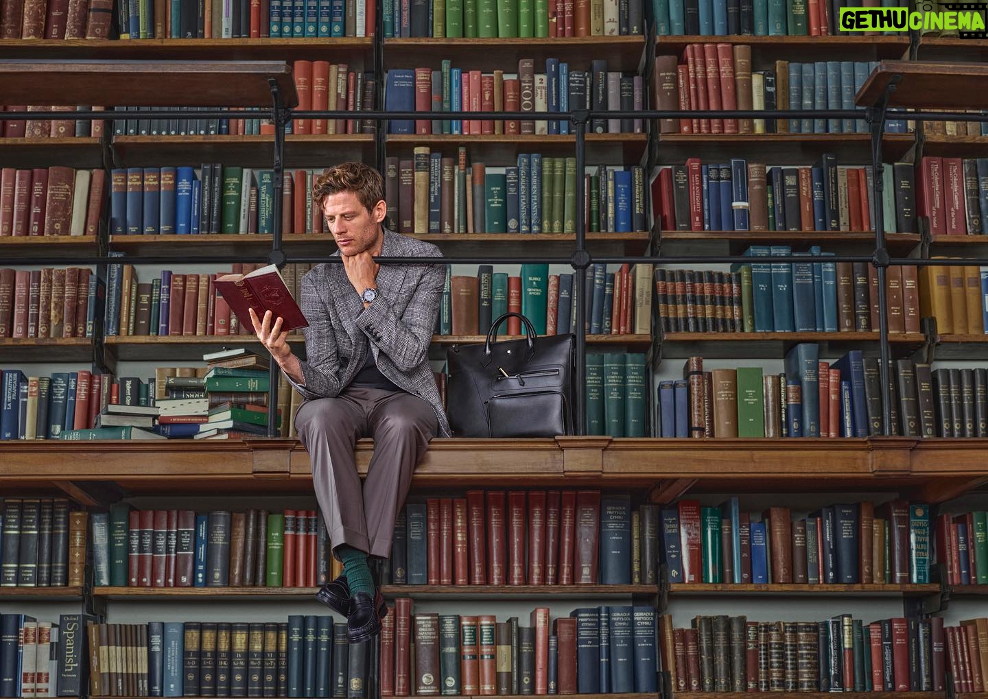 James Norton - 29K Likes - We lay about in the London library, quietly nattering about books and plays and writing and life. What a memorable and dreamy couple of days. The great @misskarenelson is hands down the best library partner around. So much love for her. And for the extraordinary @marianovivanco who shot these insanely beautiful snaps. Proud to be part of this very special campaign for @montblanc #InspireWriting #MontblancLibrarySpirit #ad