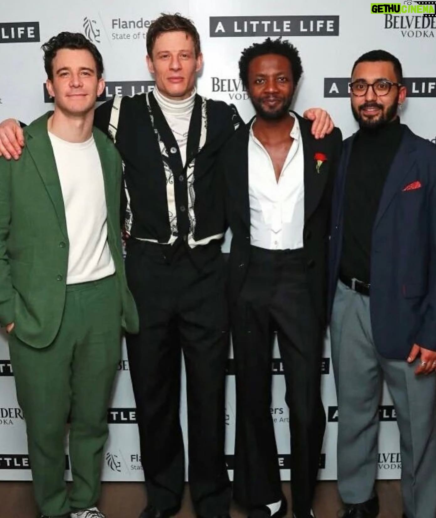 James Norton - 31.4K Likes - Opening night for A Little Life was so special and memorable ❤️ Still reeling from the response. Thank you @wessexgrove for putting on a proper party for us. And thank you to the beautiful @hamyard_hotel for hosting it. Cheers also to @belvederevodka for the delicious cocktails. And finally, massive thanks to @hermes and @rosefordestudio for making me feel oh so chic 💅💥💋 @alittlelifeplay @alittlelifebook @hanyayanagihara @haroldpintertheatre. Beautiful photos by @emiliomadrid 📸